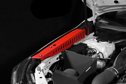 Perrin Fender Shroud Set - Red for 22-23 Subaru WRX