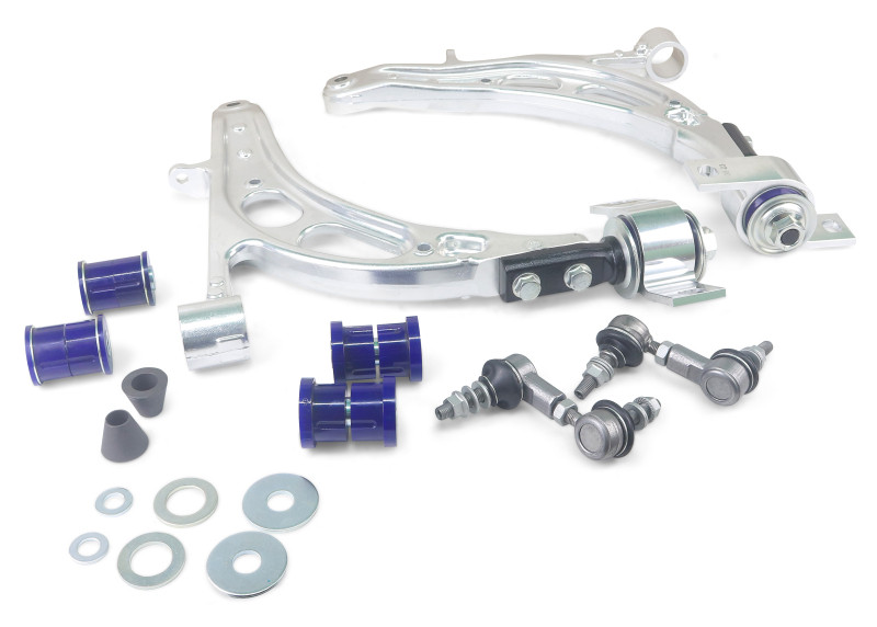 SuperPro Front Lower Alloy Control Arm Kit for 02-05 WRX / 04-06 STI