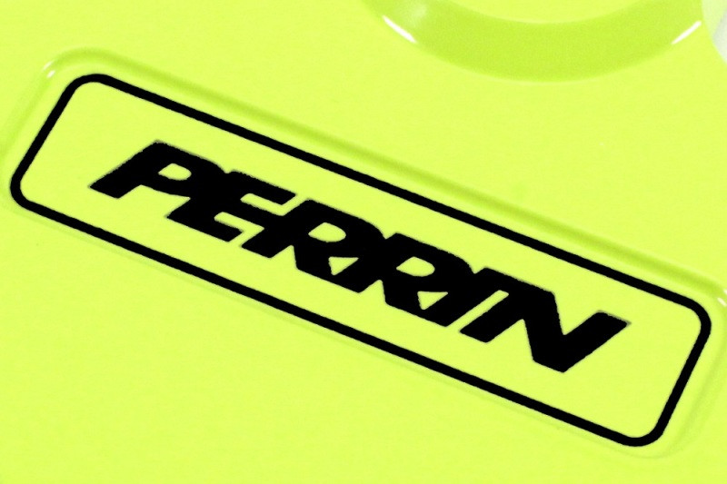 Perrin Cam Solenoid Cover - Neon Yellow for 15-22 WRX