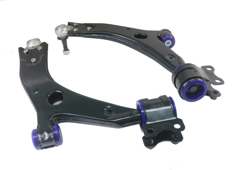 Superpro Front Lower Control Arm Set w/ Bushings (18mm Ball Joint) for 05-11 Ford Focus  LS/LT/LV