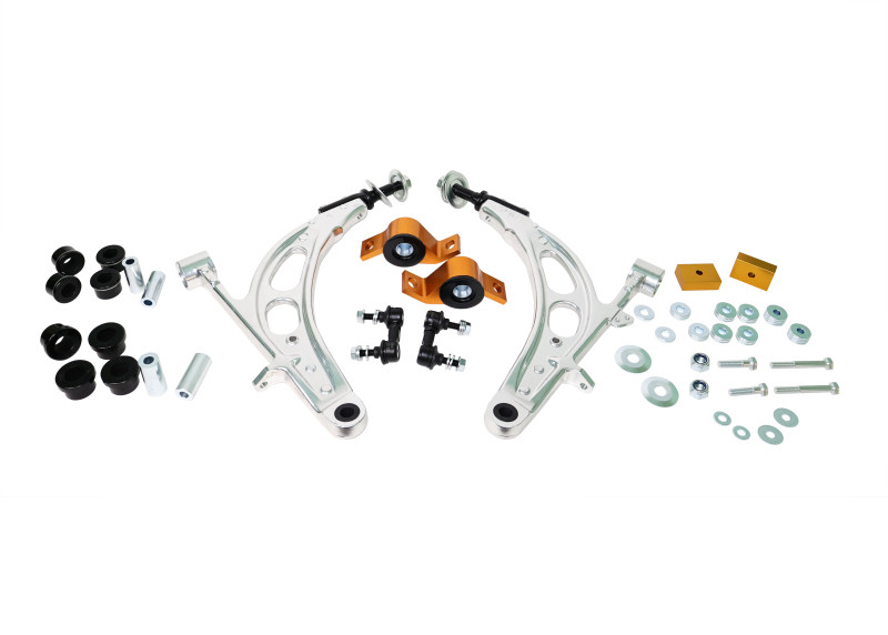 Whiteline Front Lower Alloy Control Arm Kit for 93-07 Impreza