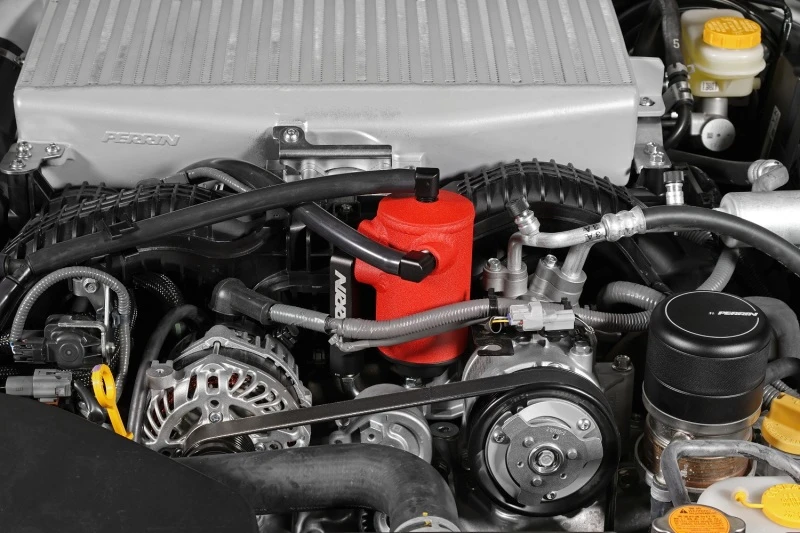 Perrin  Air Oil Separator - Black for 22-23 Subaru WRX w/ TMIC