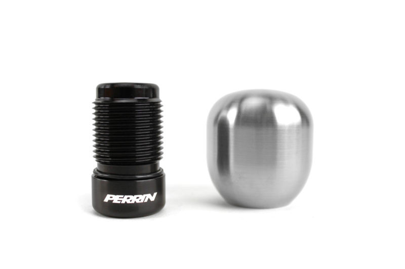 Perrin Brushed Barrel 1.85in SS Shift Knob for 13-20 BRZ / 2022 GR86 Automatic