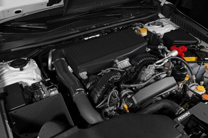 Perrin Top Mount Intercooler (TMIC) - Black for 22-23 Subaru WRX