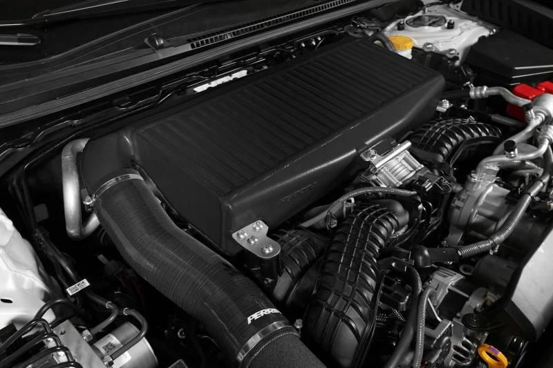 Perrin Top Mount Intercooler (TMIC) - Black for 22-23 Subaru WRX