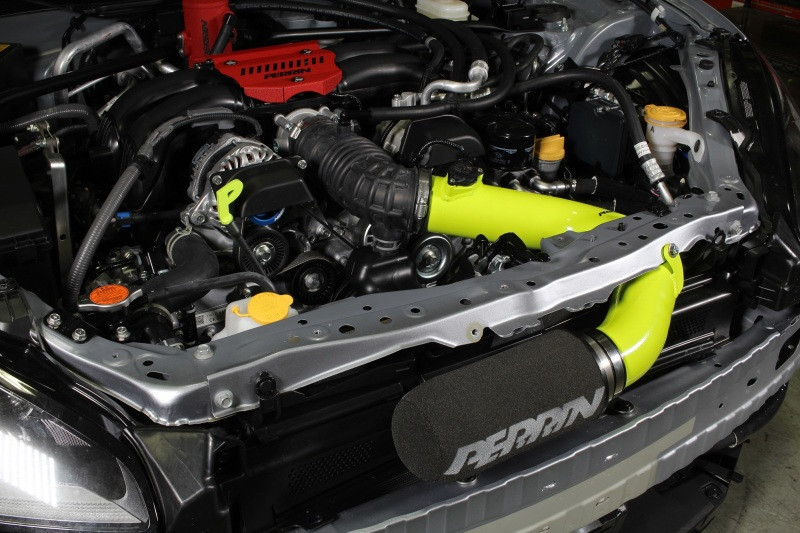 Perrin Cold Air Intake - Neon Yellow for 22-23 Subaru BRZ/GR86