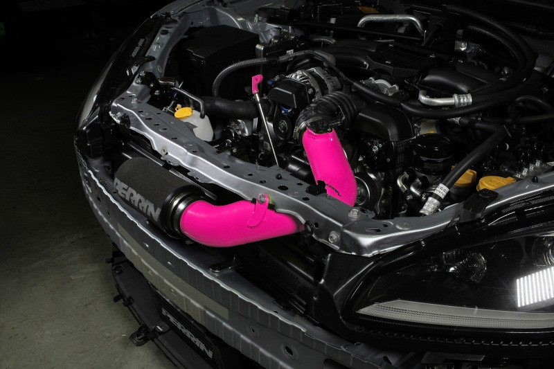 Perrin Cold Air Intake - Hyper Pink for 22-23 Subaru BRZ/GR86