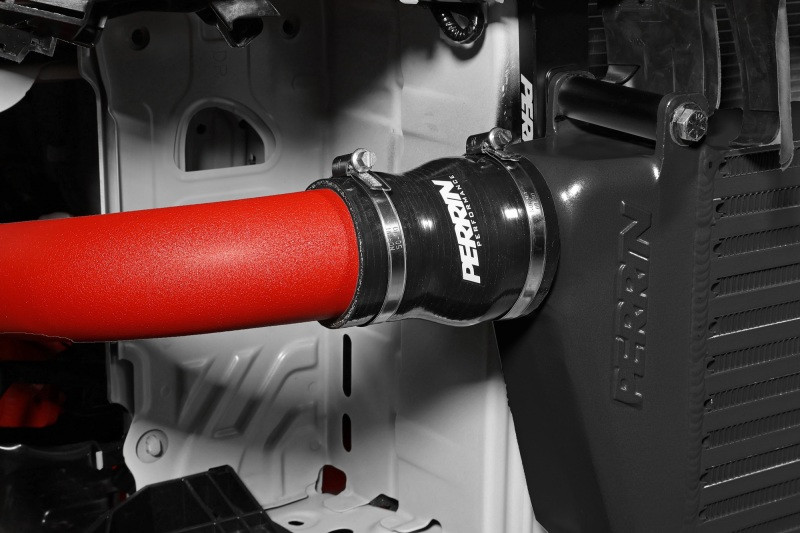 Perrin Front Mount Intercooler Kit (Red Tubes & Black Core) for 22-23 WRX