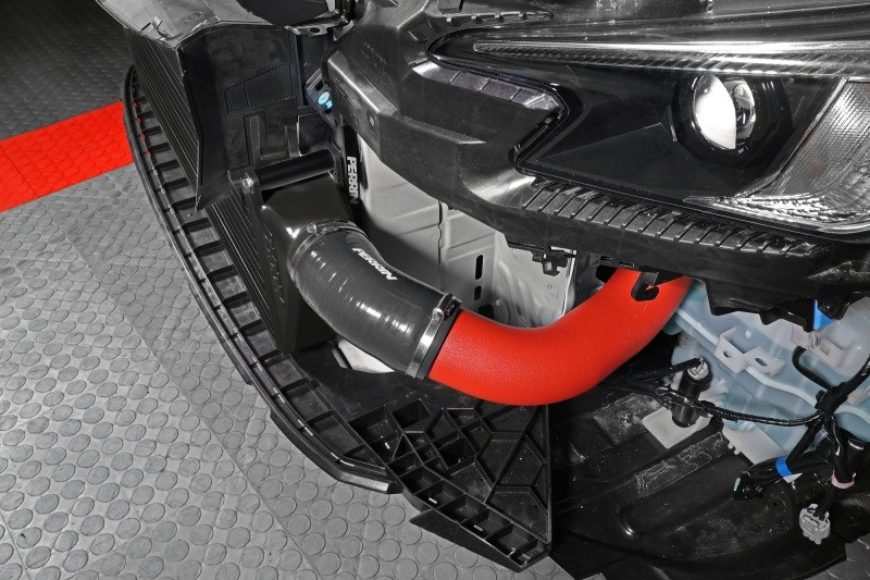 Perrin Front Mount Intercooler Kit (Red Tubes & Black Core) for 22-23 WRX