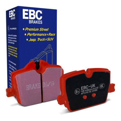 EBC Redstuff Rear Brake Pads for 2019+ Toyota GR Supra (w/13in Rear Rotor)