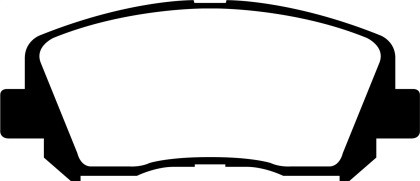 EBC 13+ Jeep Cherokee 2.4 Greenstuff Front Brake Pads