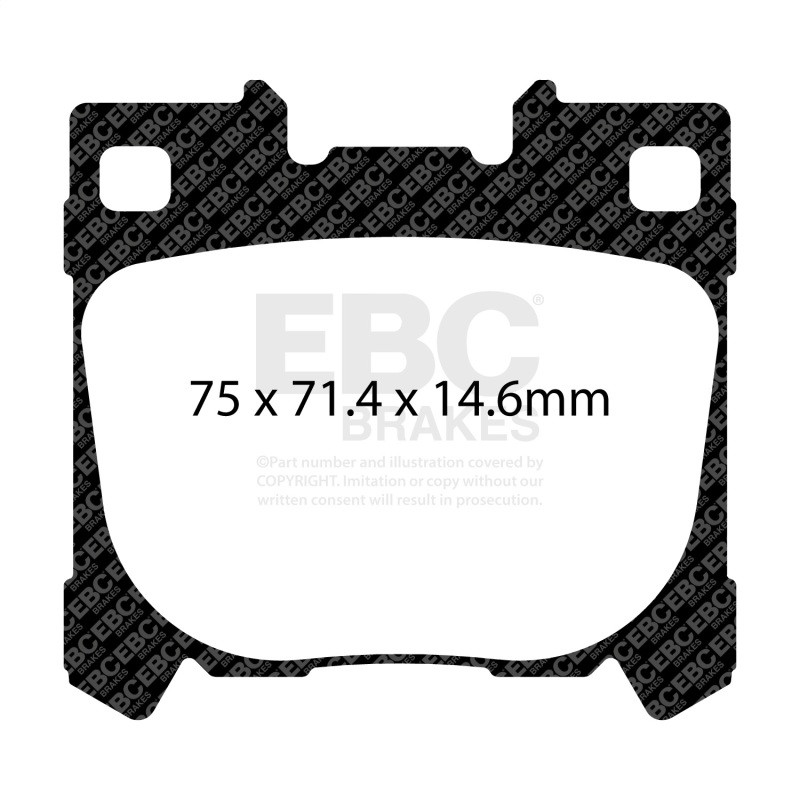 EBC  Bluestuff Rear Brake Pads for 2022+ Toyota GR Yaris