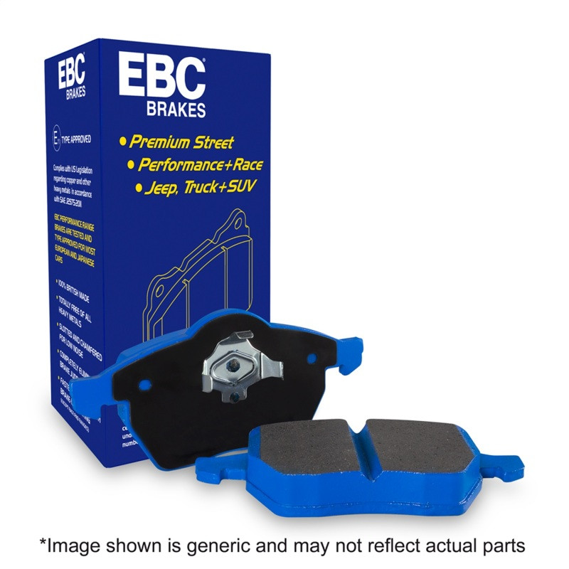 EBC Bluestuff Front Brake Pads for 11-17 Audi A8 Quattro 6.3L