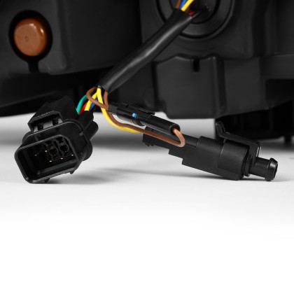 AlphaRex NOVA LED Headlights - Alpha Black for 22-25 Honda Civic