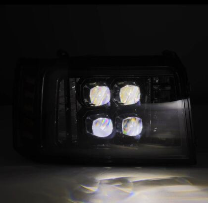 AlphaRex  NOVA-Series LED Headlight Alpha-Black for 92-96 Ford F-Series/Bronco