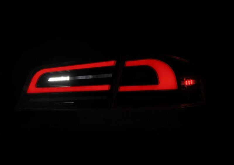 AlphaRex LUXX-Series LED Tail Lights - Alpha-Black for 12-21 Tesla Model S