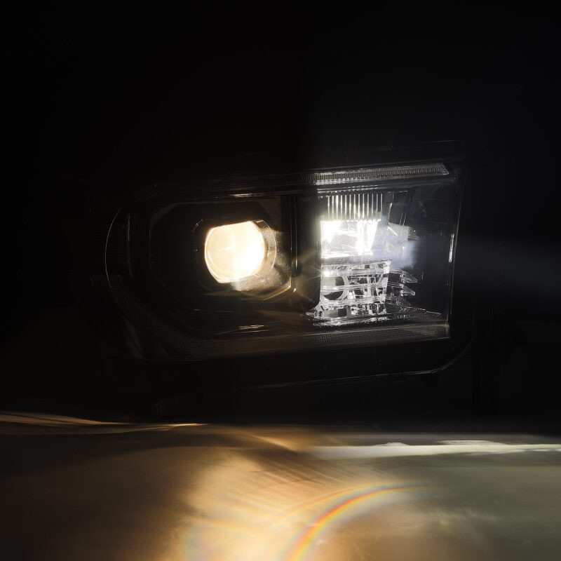 AlphaRex  LUXX LED Proj Headlight Alpha-Black for 07-13 Tundra / 08-17 Sequoia