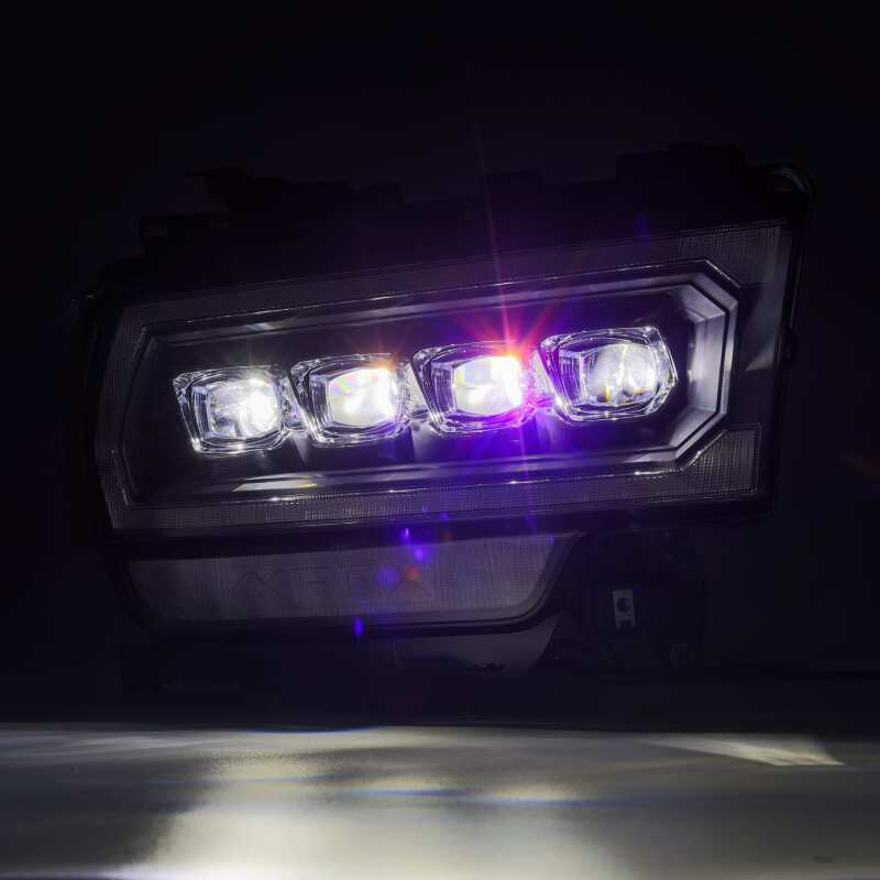 AlphaRex  NOVA LED Proj Headlights Black for 19-21 Ram 2500