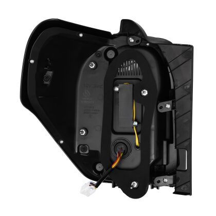 AlphaRex LUXX LED Taillights Alpha Black for 10-21 Toyota 4Runner