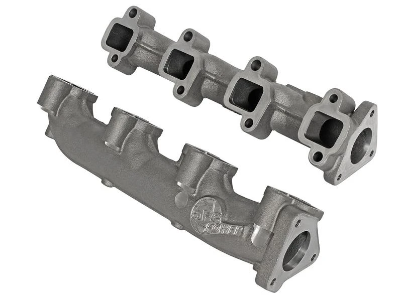 aFe Power BladeRunner Ported Exhaust Manifolds for 01-16 GM Diesel 6.6L