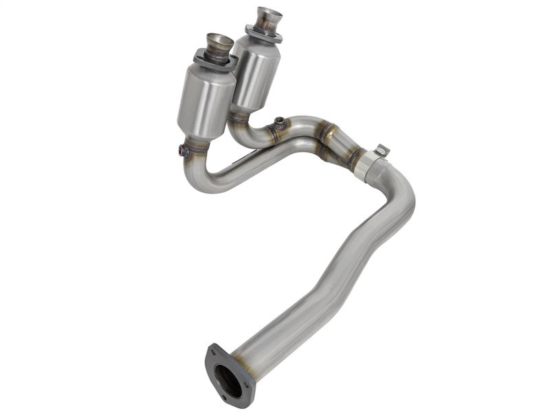 aFe Power Catalytic Converter Replacements; Front for 00-03 Wragnler TJ 4.0L