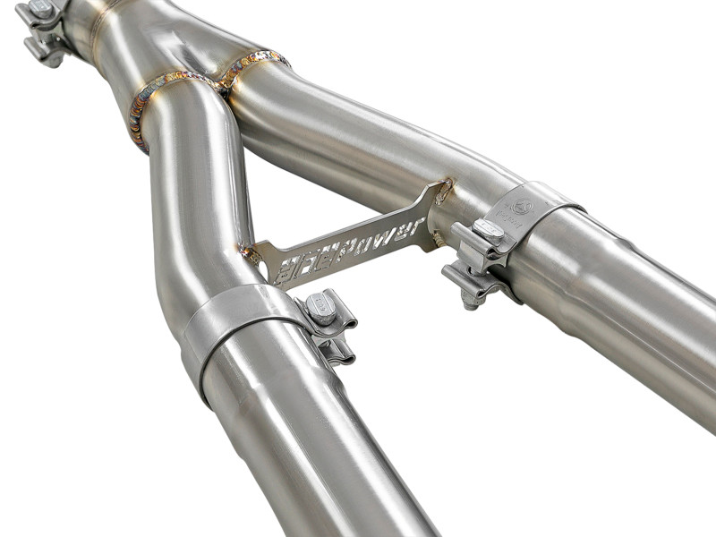 aFe Power Takeda Y-Pipe 2-1/2" to 3" for 16-19 Infiniti Q50 / G60 3.0