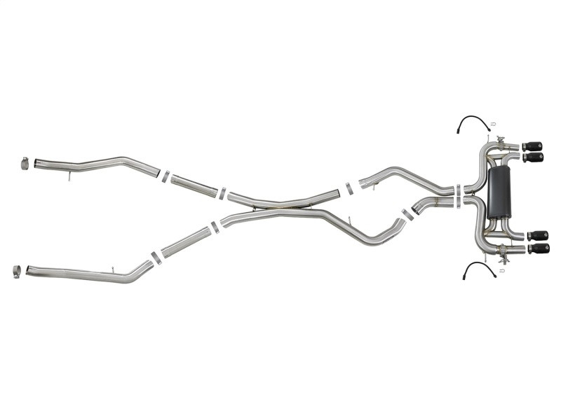 aFe Power MACH Force-Xp 3.5" 304 Exhaust for 15-18 BMW X5 M F85 X6 M F86