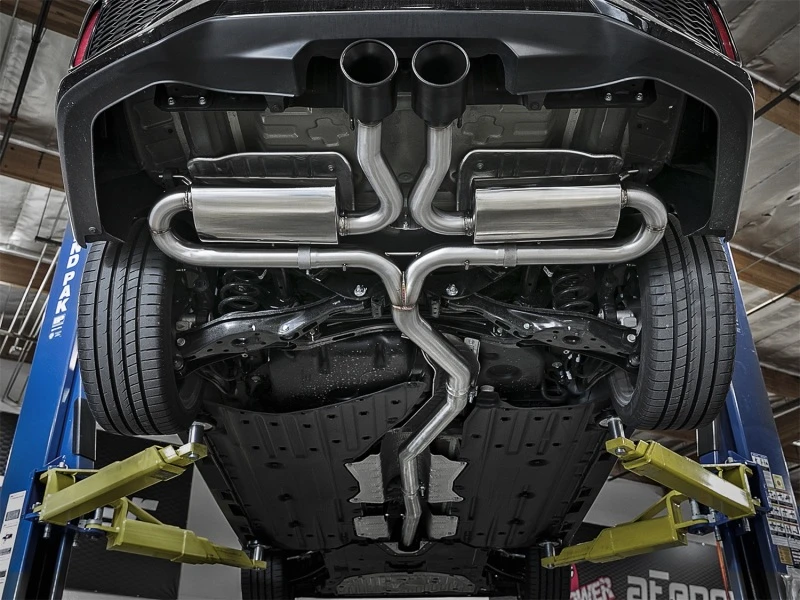 aFe Power 3" to 2-1/2" Catback Exhaust for 17-19 Honda Civic SI Sedan