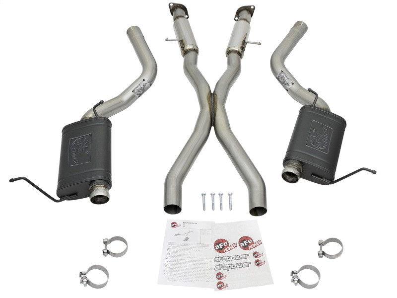 aFe Power MACH Force-Xp 3" Exhaust w/ Resonators for 12-19 Grand Cherokee Hemi