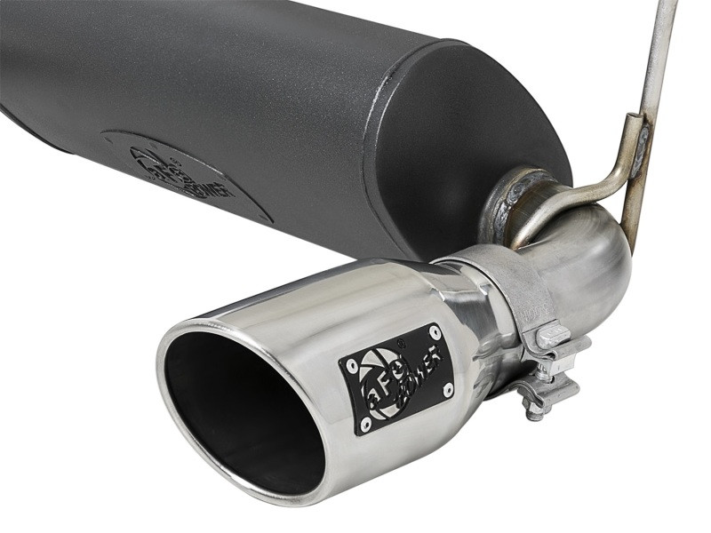 aFe Power Rebel Series 2-1/2" Catback Exhaust for 18-19 Wrangler JL 3.6 4Dr