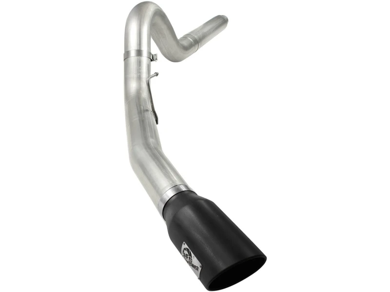 aFe Power Large Bore-HD 5" DPF-Back Exhaust for 08-10 Ford Diesel 6.4L