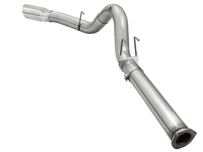 aFe Power Large Bore-HD 5" DPF-Back Exhaust for 15-16 Ford Diesel 6.7L