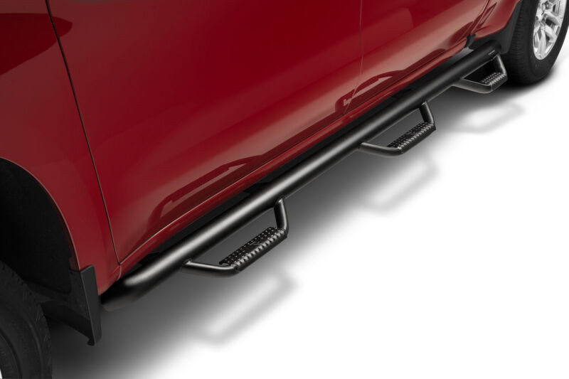 N-Fab Nerf Step Bar Tex. Black - Bed Access - 3" for 02-08 Ram 1500 Quad 6.4ft
