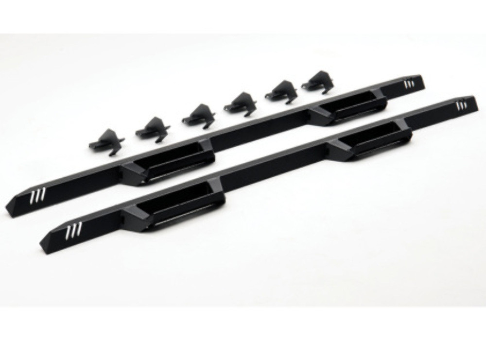 N-Fab EPYX Step Bar Cab Length - Tex. Black for 11-16 Silverado 2500 Diesel Crew