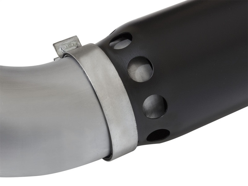 aFe Power Large Bore-HD 5" DPF-Back Exhaust for 16-19 Nissan Titan XD 5.0L