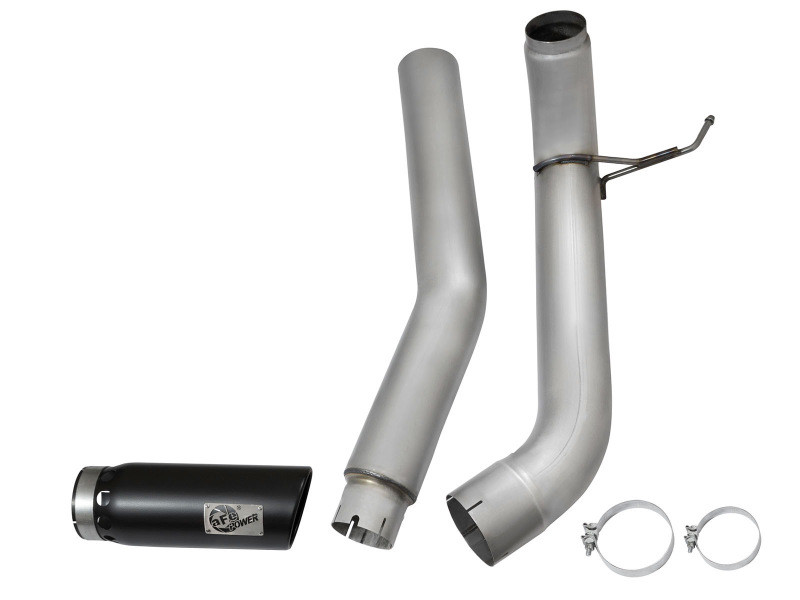 aFe Power Large Bore-HD 5" DPF-Back Exhaust for 16-19 Nissan Titan XD 5.0L