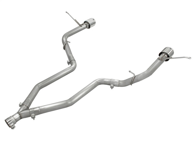 aFe Power Large Bore-HD 2-1/2" DPF-Back Exhaust for 14-16 Grand Cherokee WK2