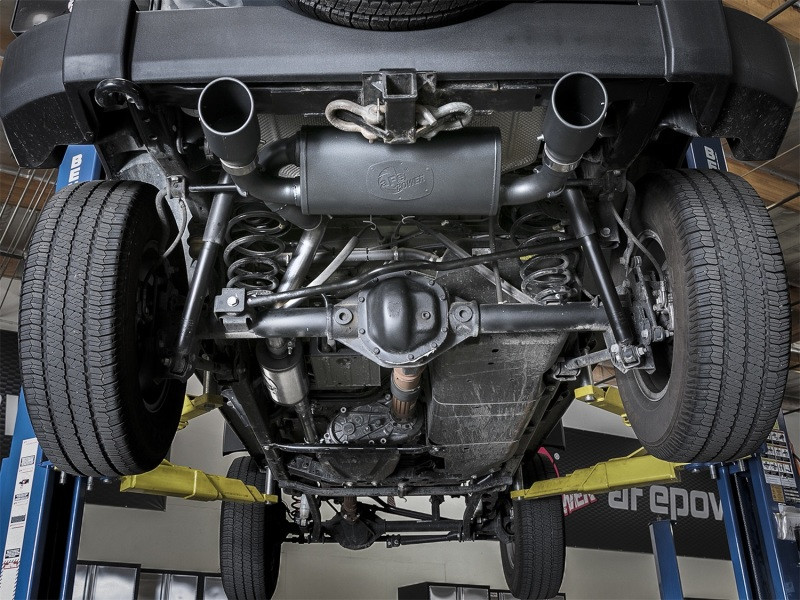aFe Power Rebel Series 2-1/2" Catback Exhaust for 07-18 Wrangler JK