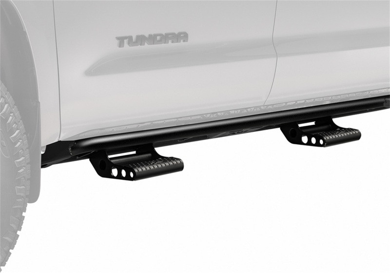 N-Fab RKR Step Bar Tex. Black - 1.75" for 2019 Silverado 1500 Crew Cab