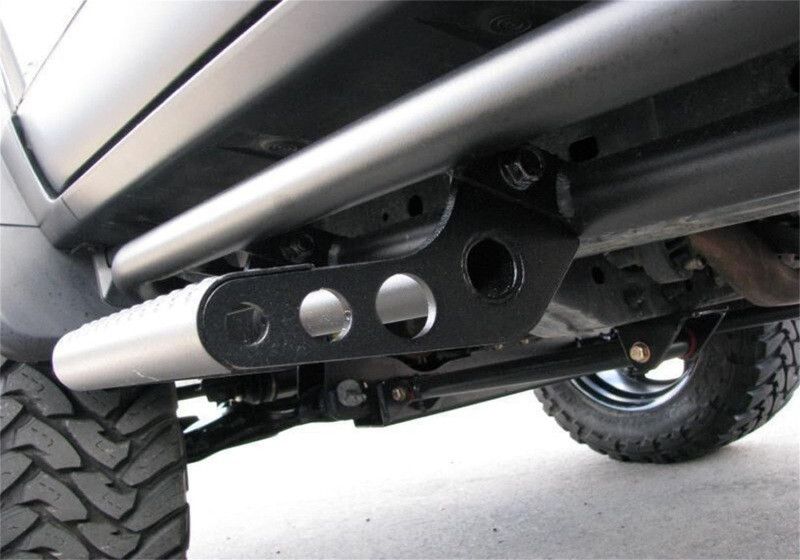 N-Fab RKR Step Bar Tex. Black - 1.75" for 2019 Silverado 1500 Crew Cab