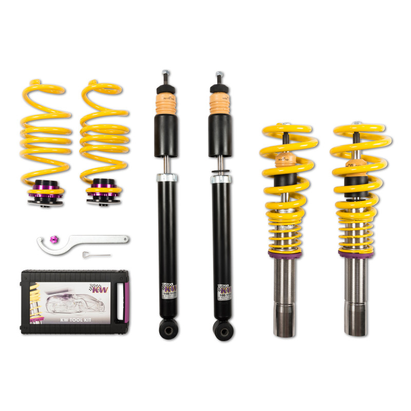 KW Suspension V1 Coilover Kit for 09-14 Audi A4 / 08-14 A5 Quattro - 10210075