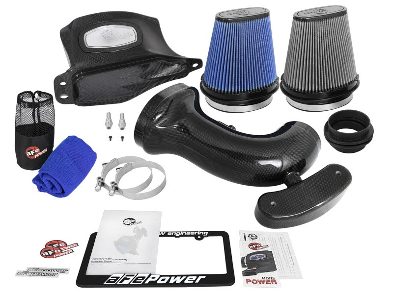 aFe Power Momentum Carbon Fiber Cold Air Intake for 14-19 Corvette C7 V8