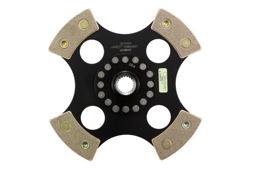 ACT 4 Pad Rigid Race Clutch Disc for 90-99 Eclipse GST / GSX - 4224004