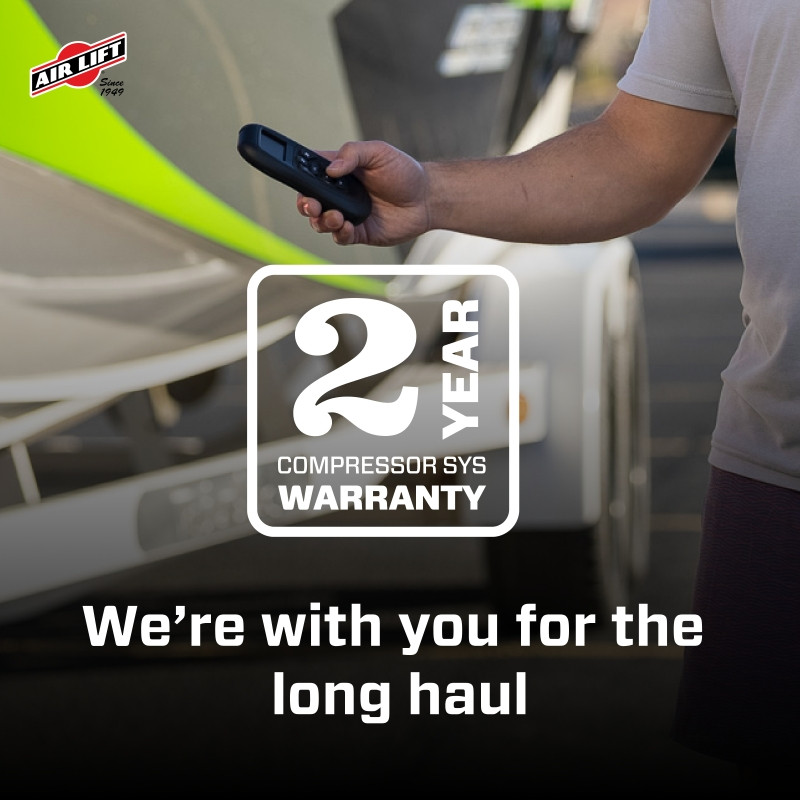 Air Lift Air Shock Controller w/ Onboard Compressor - 25804