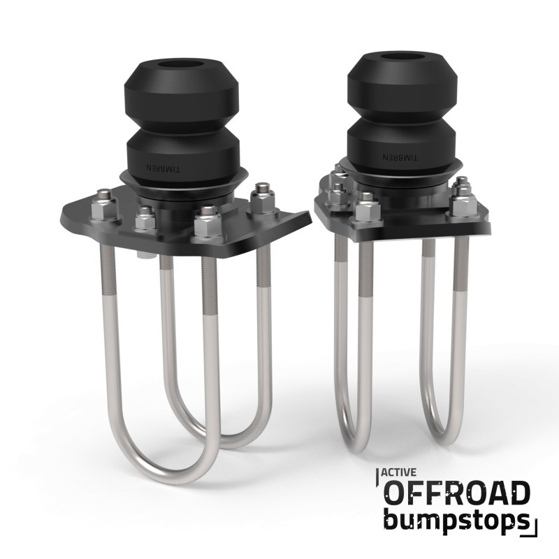 Timbren Rear Active Off Road Bumpstops w/ U-Bolt Flip Kit for 15-22 Colorado