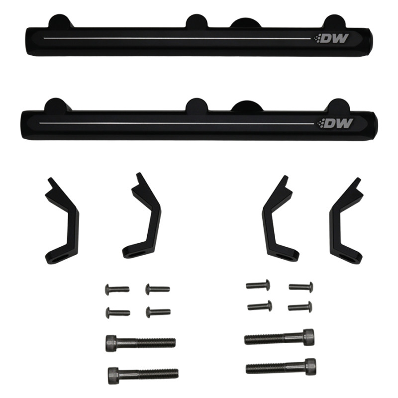 DeatschWerks Top Feed Conversion Fuel Rail for Nissan VQ