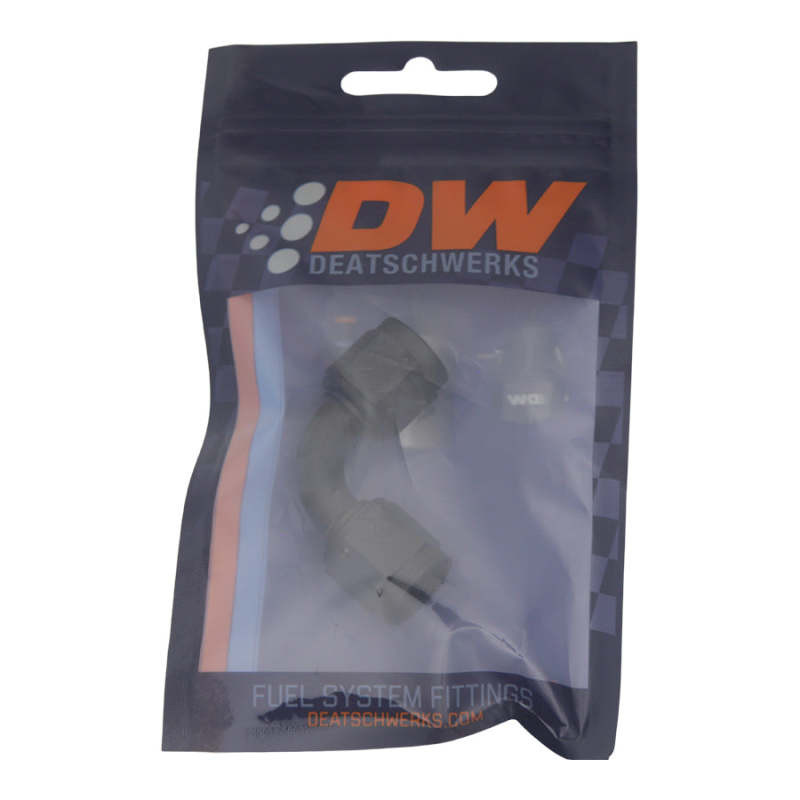 DeatschWerks 6AN Flare Female Swivel 90-Degree to 6AN Flare Female Swivel