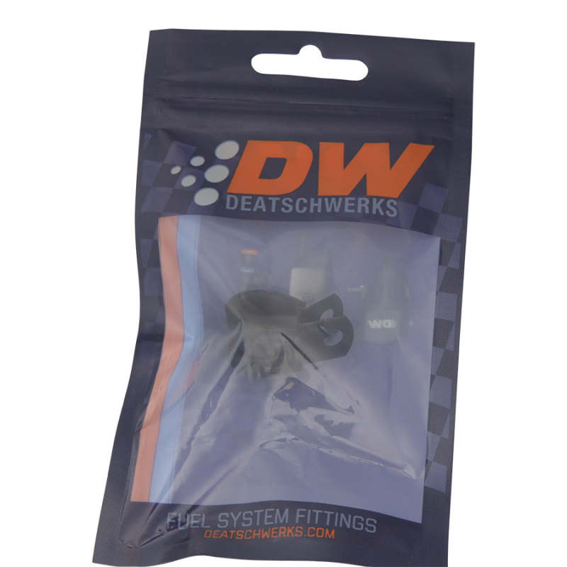 DeatschWerks Rubber Cushioned P-Clamp for 6AN Hose - 9.5mm Clamp Id