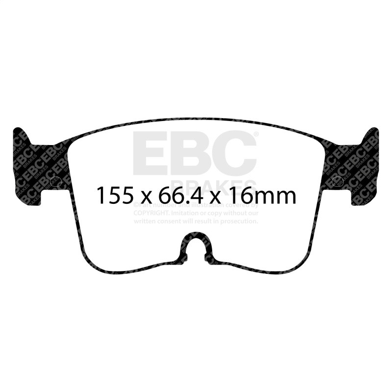 EBC Front Bluestuff Brake Pads for 2022+ Audi A3 2.0T (40)