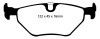 EBC Redstuff Rear Brake Pads for 01-03 BMW 525i 2.5 (E39)